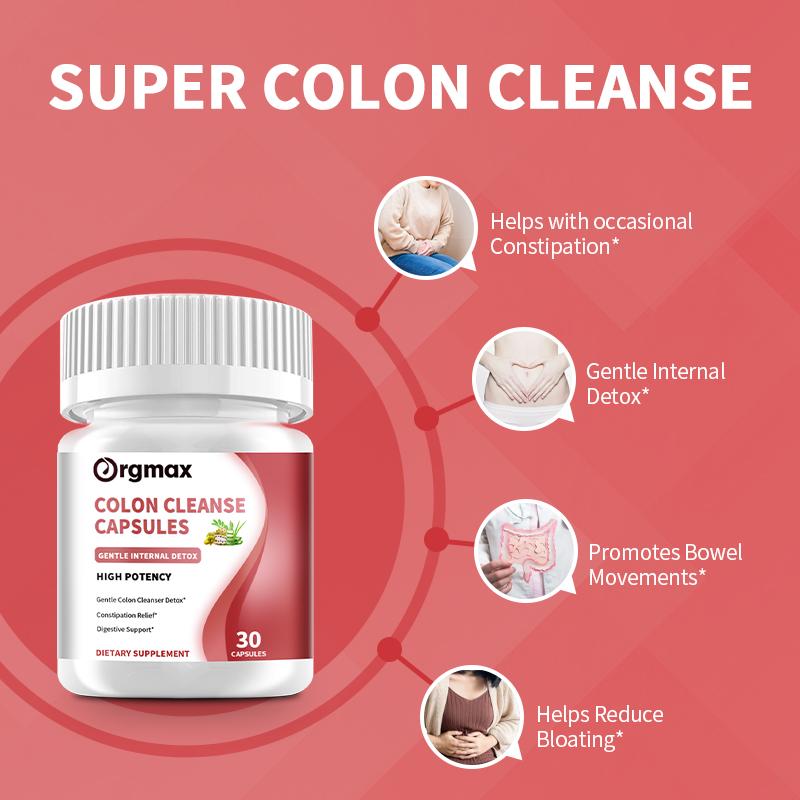 15-Day Colon Cleanse Supplement Supports Gentle Gut Cleanse Detox