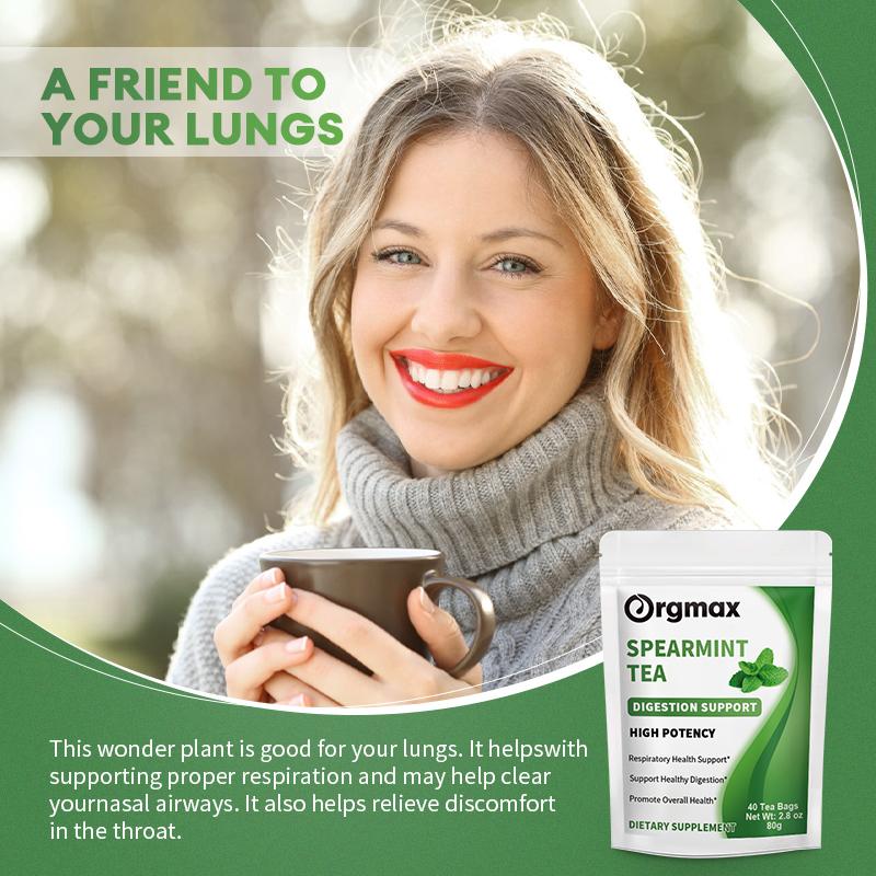 Orgmax Spearmint Tea Dietary Supplement