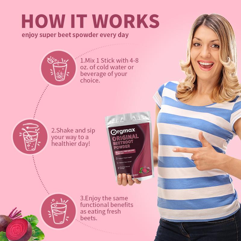 Orgmax Original Beetroot Powder Dietary Supplement