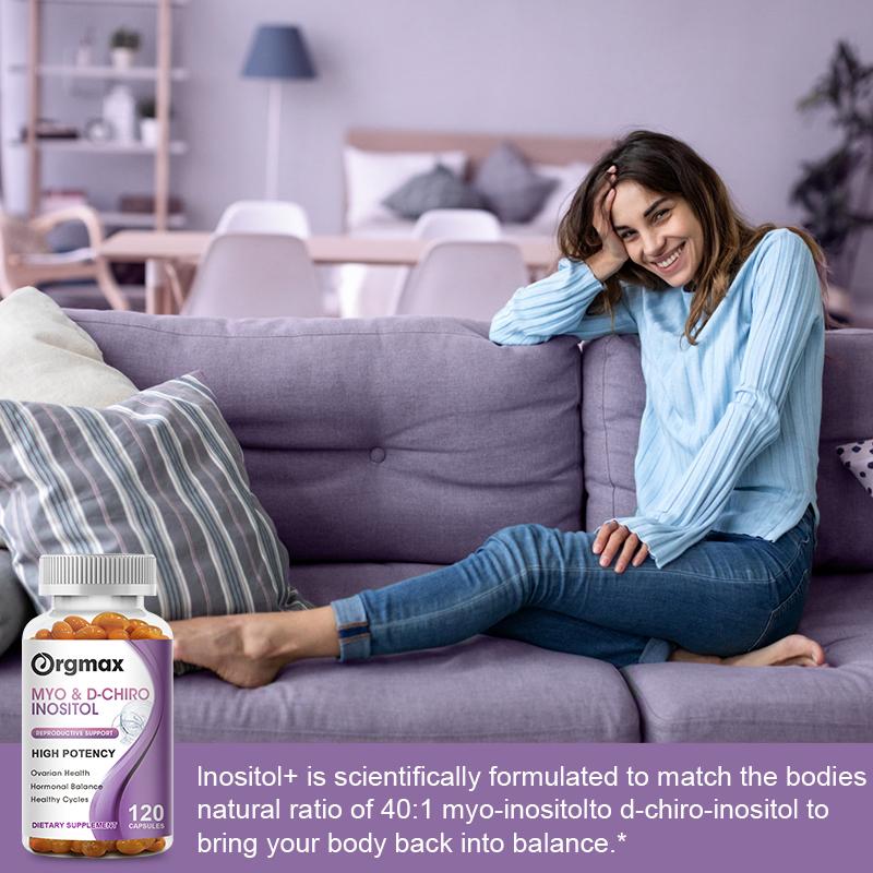Orgmax MYO&D-CHIRO INOSTITOL Capsules