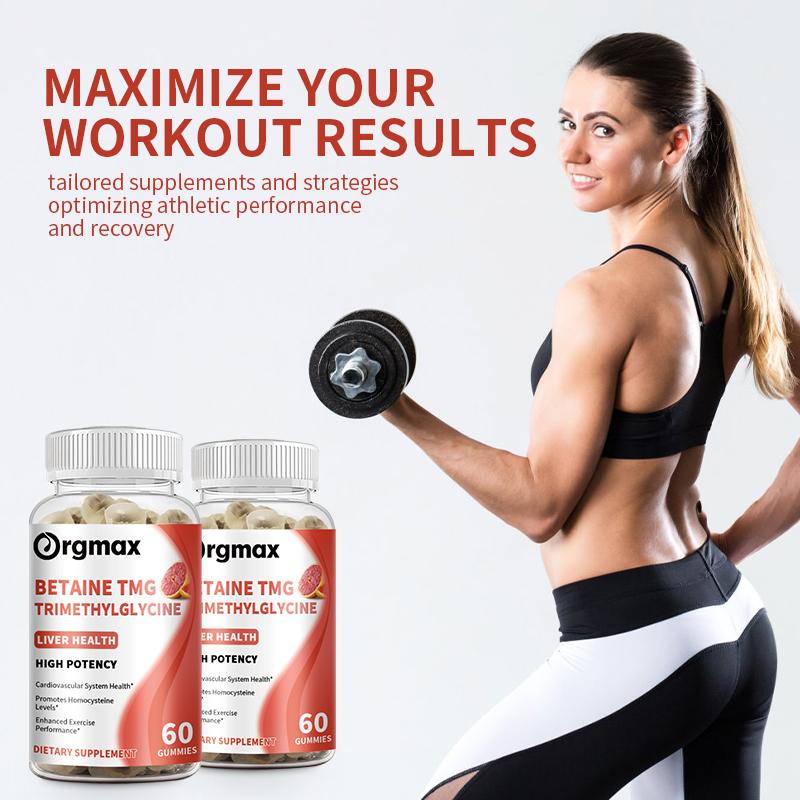 Orgmax Betaine TMG Trimethylglycine Liver Health Dietary Supplement