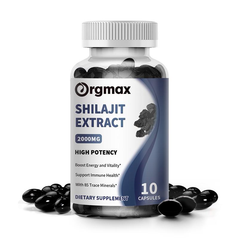Orgmax Shilajit Extract 2000MG Capsules Dietary Supplement