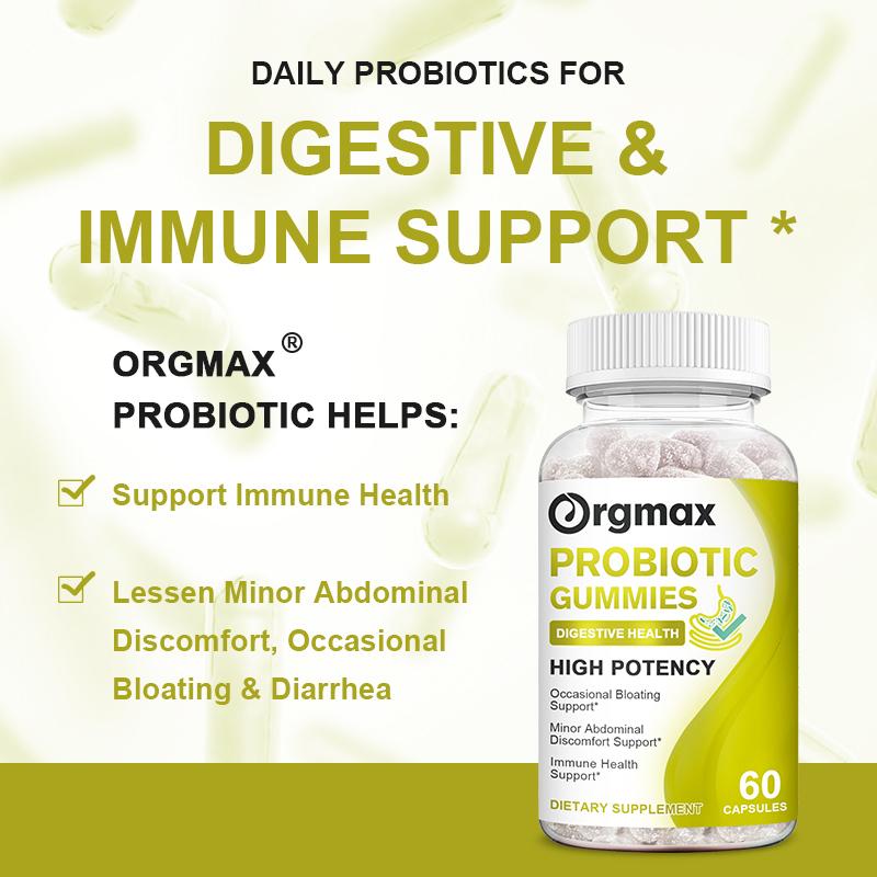 Orgmax Probiotic Supplement Promotes Emotional Well-Being Relaxation and Digestive Balance Stress Management
