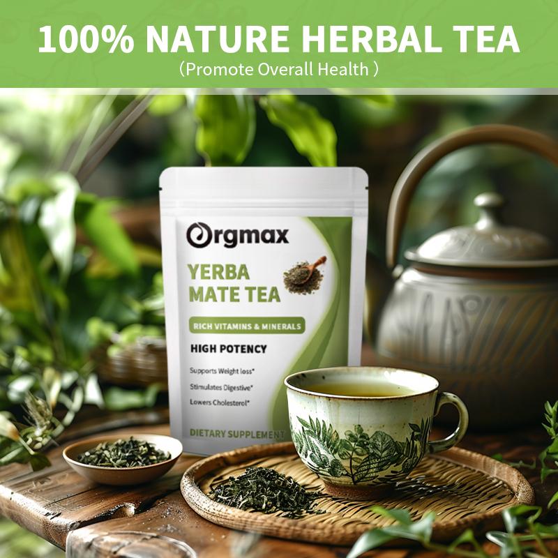 100% Pure Yerba Mate Leaves Tea Contains Amino Acids