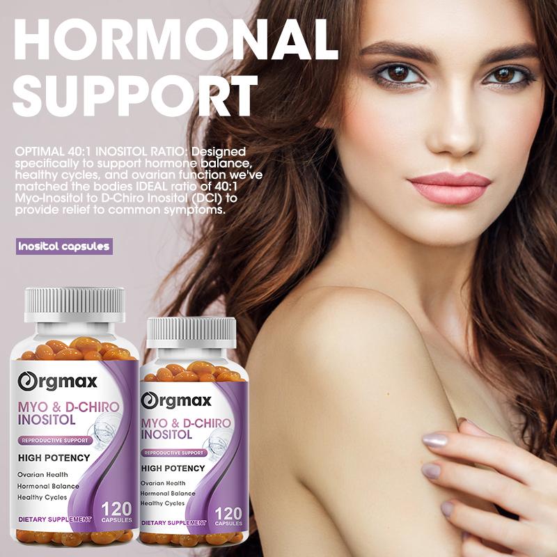 Orgmax MYO&D-CHIRO INOSTITOL Capsules