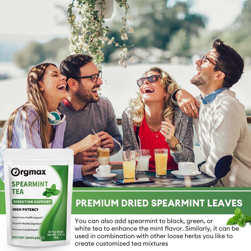 Orgmax Spearmint Tea Dietary Supplement