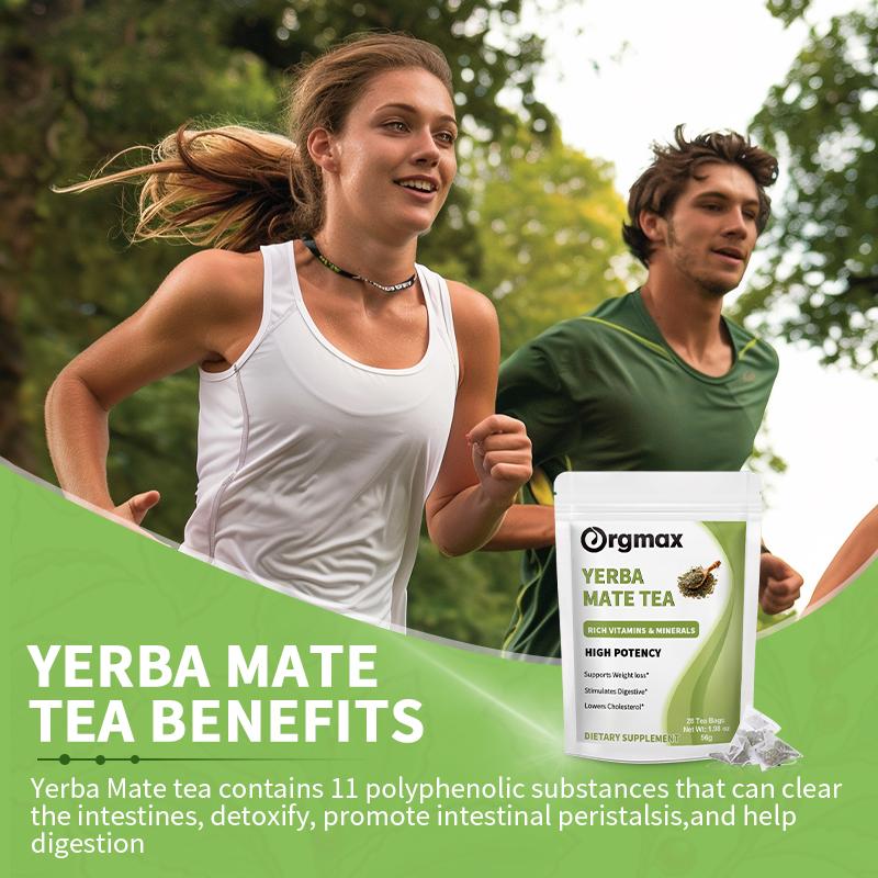 100% Pure Yerba Mate Leaves Tea Contains Amino Acids