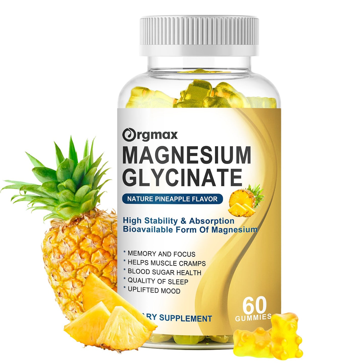Orgmax Magnesium Glycinate Gummies