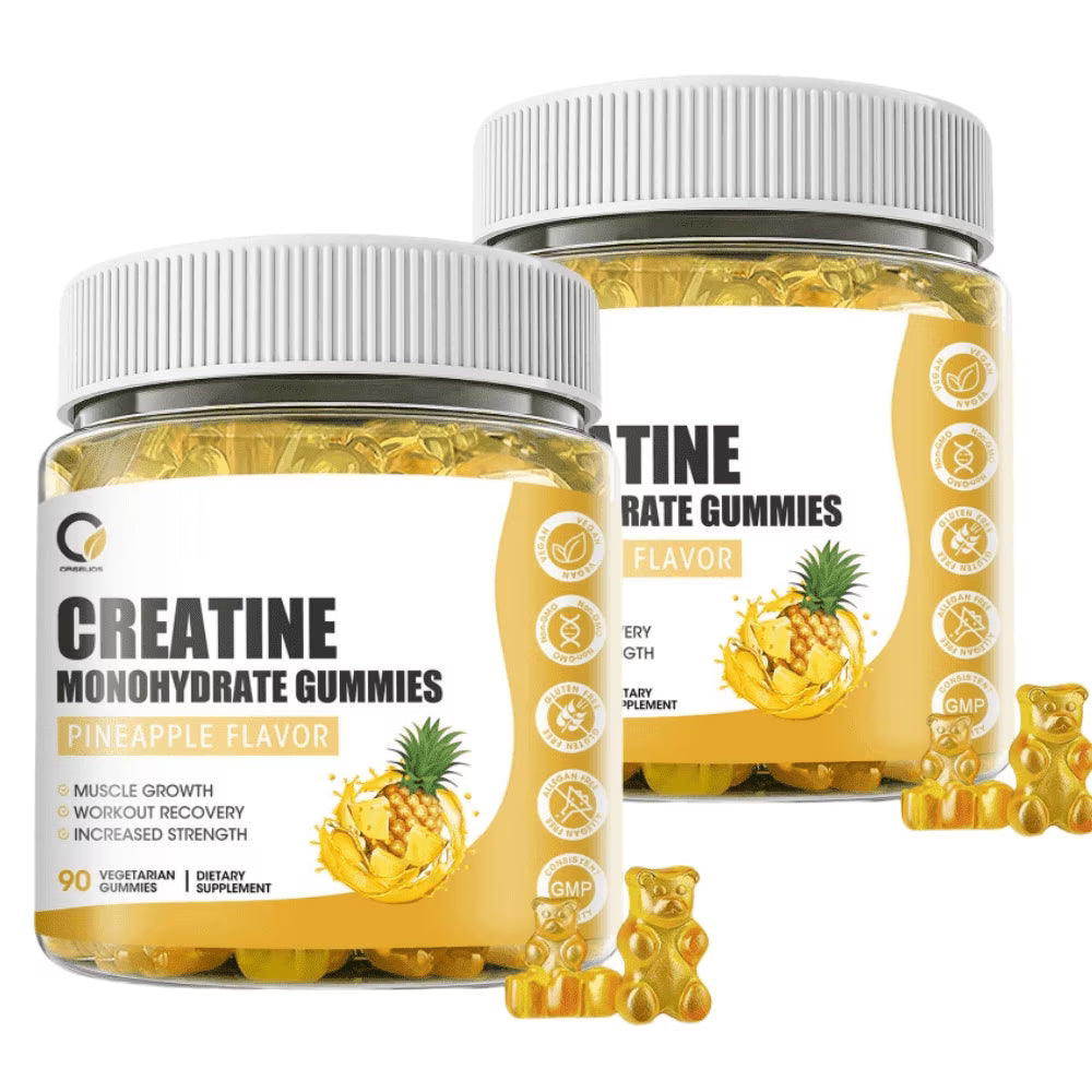 Creatine Monohydrate Gummies for Men & Women, Chewables Creatine Monoh ...