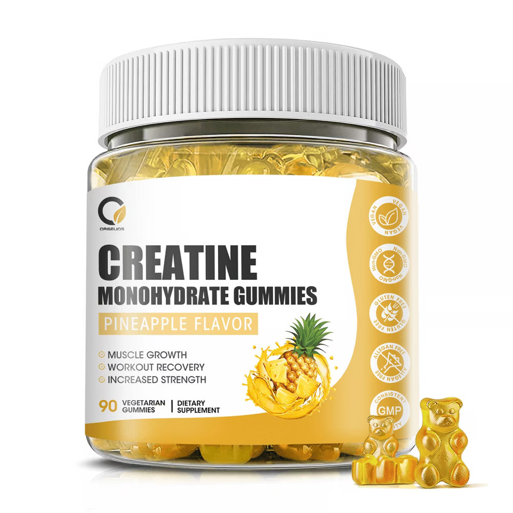 Creatine Monohydrate Gummies for Men & Women, Chewables Creatine Monoh ...