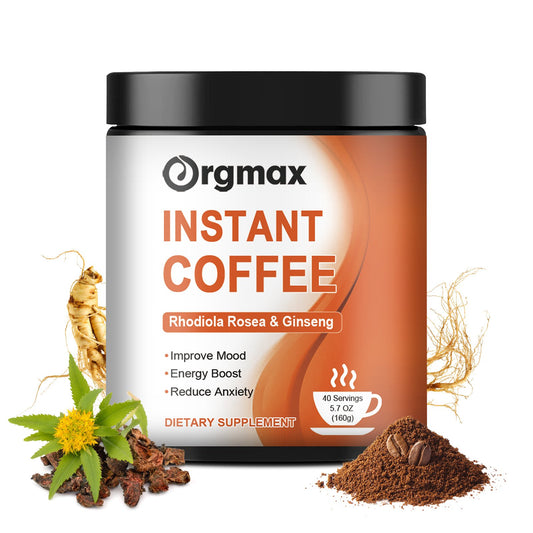 Orgmax Instant Coffee Rhodiola Rosea Dietary Supplement