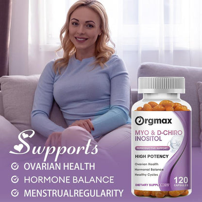 Orgmax MYO&D-CHIRO INOSTITOL Capsules