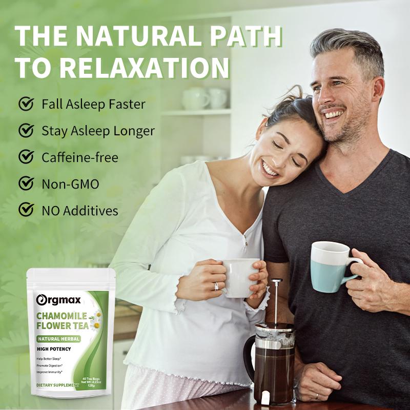Orgmax Chamomile Flower Tea Dietary Supplement