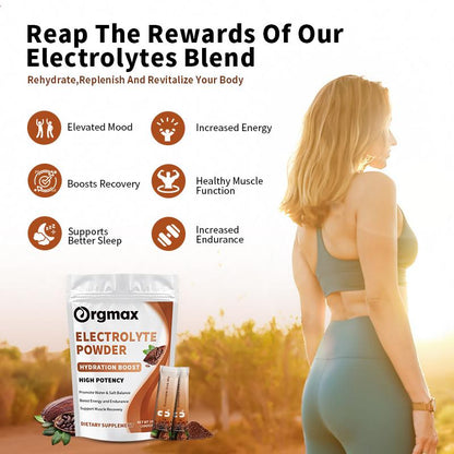 Orgmax Electrolyte Powder Drink Mix