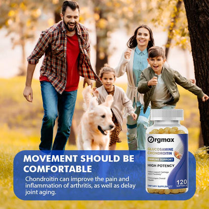 Glucosamine Capsules Supplement for Joint Health and Function