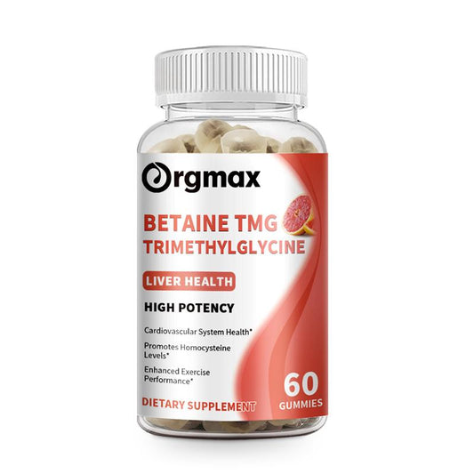 Orgmax Betaine TMG Trimethylglycine Liver Health Dietary Supplement