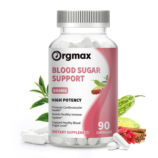 Orgmax Blood Sugar Support Capsules Dietary Supplement