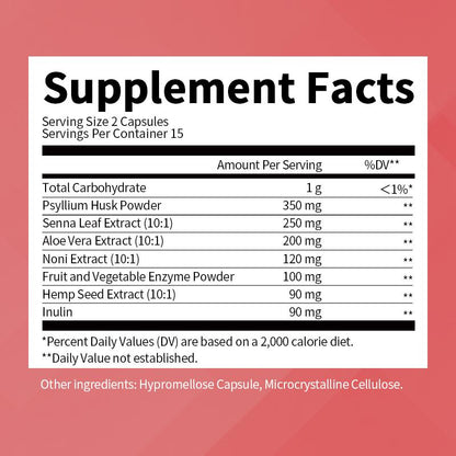 15-Day Colon Cleanse Supplement Supports Gentle Gut Cleanse Detox