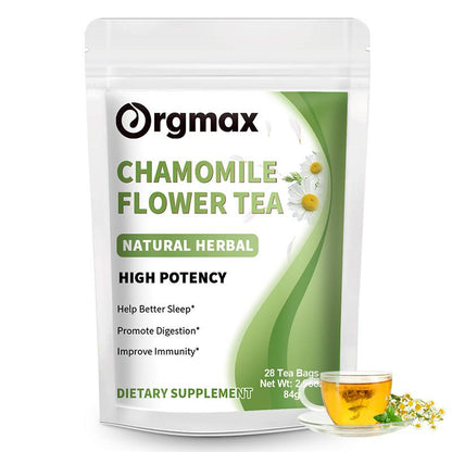 Orgmax Chamomile Flower Tea Dietary Supplement