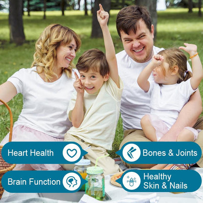 Fish Oil Omega 3 Supplement Rich in Vitamin E Supports Heart, Brain, Joints & Skin Care Improves Digestive Health Triple Strength 800mg 120 Softgels