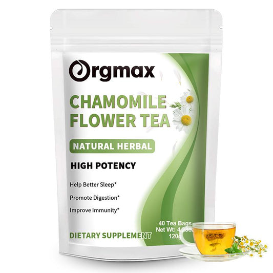 Orgmax Chamomile Flower Tea Dietary Supplement