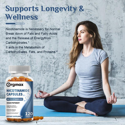 Orgmax Nicotinamide Capsules
