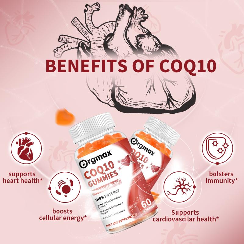 Orgmax COQ10 Gummies Dietary Supplement
