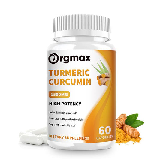 Turmeric & Ginger Capsules Organic Black Pepper, Apple Cider Vinegar, Supports Metabolism, Cardiovascular Health & Joint Health